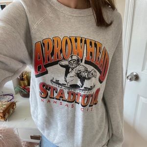 Charlie Hustle KC Chiefs Crewneck